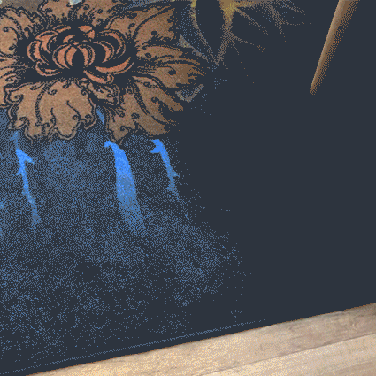 Les motifs se déclinent sur tapis